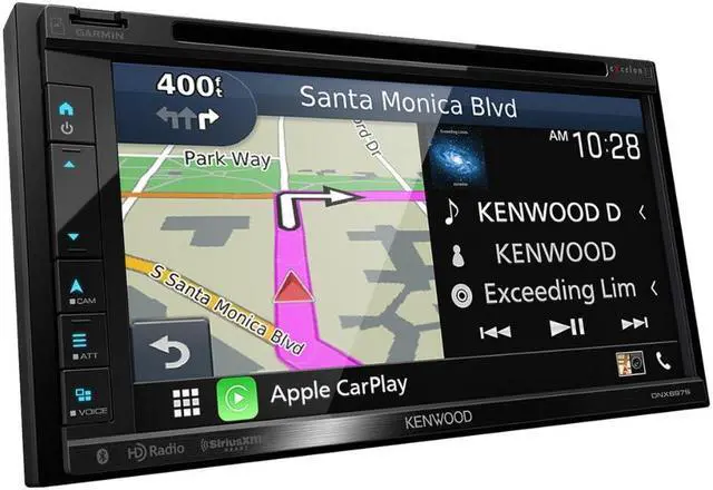 Alt view image 4 of 5 - Kenwood DNX697S 6.8" Navigation DVD Receiver & CMOS-230 Universal Backup Camera