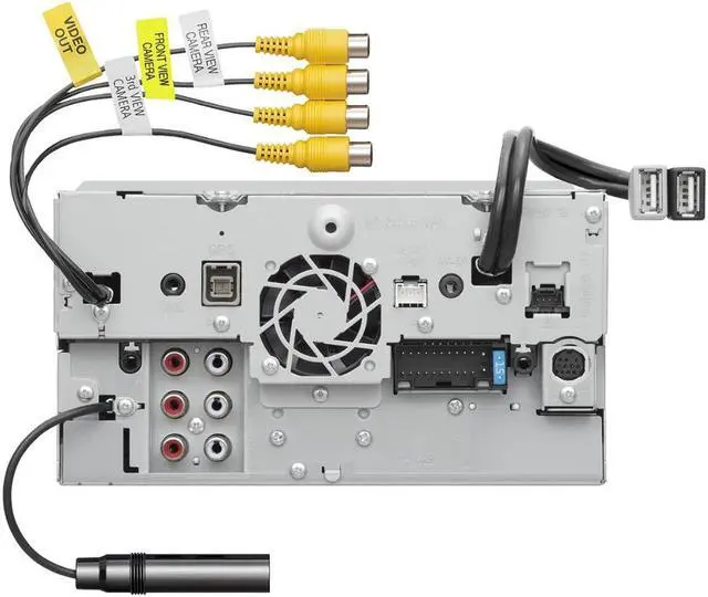 Alt view image 3 of 5 - Kenwood DNX697S 6.8" Navigation DVD Receiver & CMOS-230 Universal Backup Camera