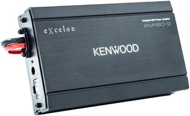 Alt view image 7 of 11 - Kenwood XM160-2-98 Compact 2-Channel Amplifier for select 1998-2013 Harley-Davidson motorcycles - 80 watts RMS x 2