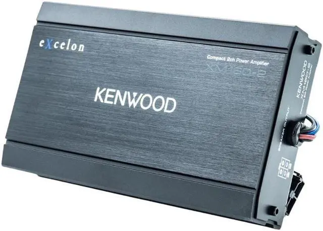 Alt view image 8 of 11 - Kenwood XM160-2-98 Compact 2-Channel Amplifier for select 1998-2013 Harley-Davidson motorcycles - 80 watts RMS x 2
