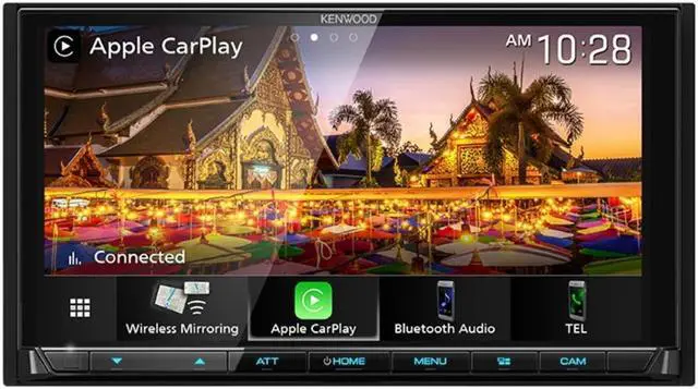 Alt view image 11 of 12 - Kenwood DMX958XR eXcelon 2-DIN Wireless Apple CarPlay/AA Receiver w/ SXM Tuner