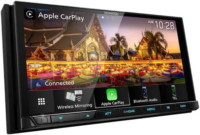 Alt view image 12 of 12 - Kenwood DMX958XR eXcelon 2-DIN Wireless Apple CarPlay/AA Receiver w/ SXM Tuner