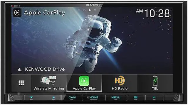 Alt view image 2 of 5 - Kenwood Excelon DDX9907XR 6.8 Inch DVD Receiver with SiriusXM SXV300V2 Tuner
