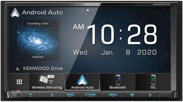 Alt view image 5 of 5 - Kenwood DDX9707S 6.95 Inch DVD Receiver with SiriusXM SXV300V2 Vehicle Tuner