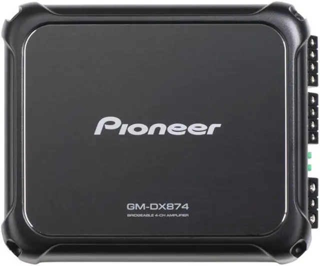 Alt view image 3 of 11 - Pioneer GM-DX874 Class-FD 4-Channel Bridgeable Amplifier