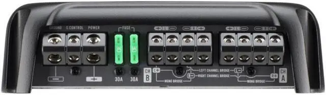 Alt view image 5 of 11 - Pioneer GM-DX874 Class-FD 4-Channel Bridgeable Amplifier