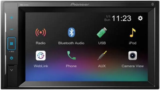 Alt view image 3 of 5 - Pioneer DMH-241EX 6.2" Multimedia Receiver (Does Not Play CDs) w/ Backup Camera
