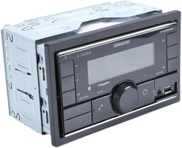 Alt view image 4 of 5 - Kenwood Excelon DPX395MBT Media Receiver (Does Not Play Discs) & SiriusXM Tuner
