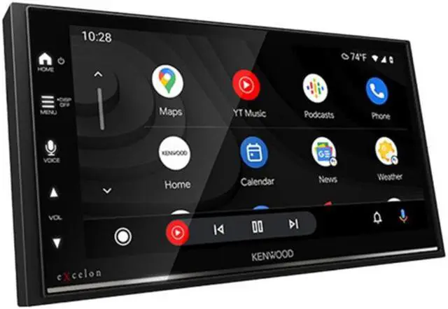 Alt view image 5 of 5 - Kenwood DMX809S 6.8" Multimedia Receiver w/ Apple CarPlay & Android Auto