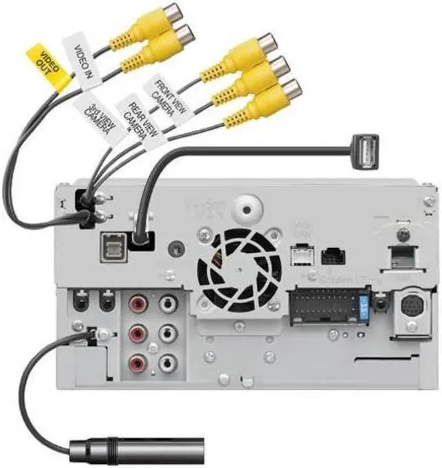 Alt view image 4 of 5 - Kenwood DNR1007XR 10.1" Navigation Receiver with Apple CarPlay/Android Auto