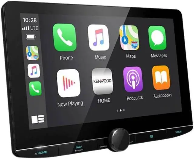Alt view image 5 of 5 - Kenwood DNR1007XR 10.1" Navigation Receiver with Apple CarPlay/Android Auto