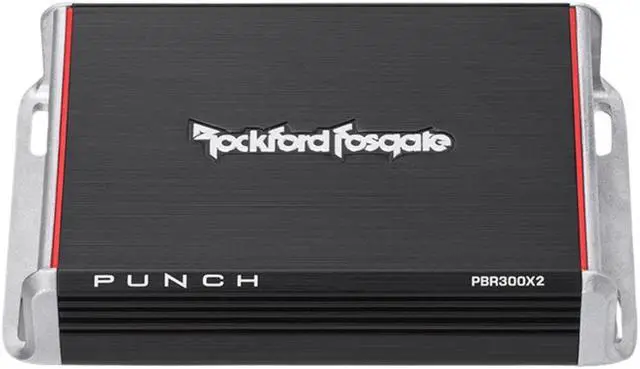 Alt view image 8 of 16 - Rockford Fosgate PBR300X2 300 Watt 2-Channel Amplifier for Compact Sub Systems