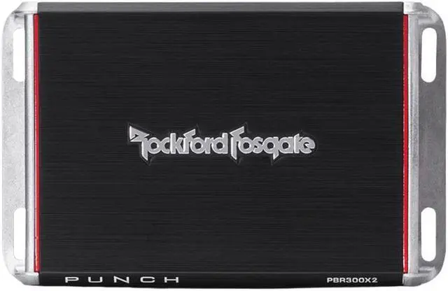 Alt view image 9 of 16 - Rockford Fosgate PBR300X2 300 Watt 2-Channel Amplifier for Compact Sub Systems