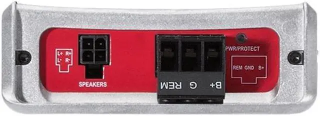 Alt view image 10 of 16 - Rockford Fosgate PBR300X2 300 Watt 2-Channel Amplifier for Compact Sub Systems