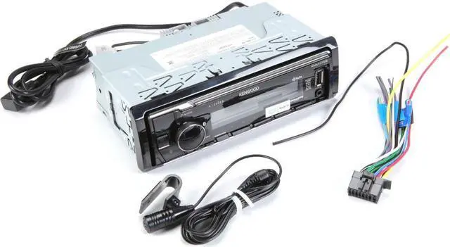Alt view image 4 of 5 - Kenwood KMM-X705 Single DIN Digital Media Receiver w/ Bluetooth & HD Radio