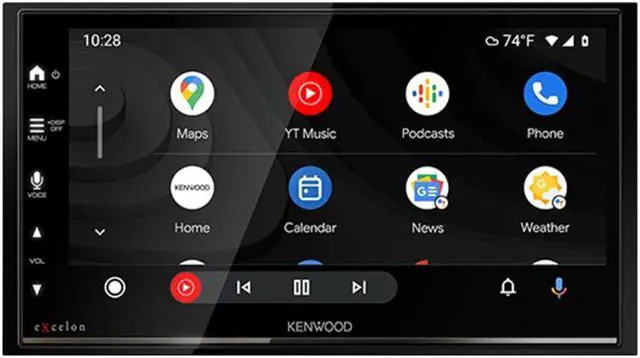 Alt view image 4 of 5 - Kenwood Excelon DMX709S 6.75" Digital Multimedia Receiver w/ HD Radio Tuner