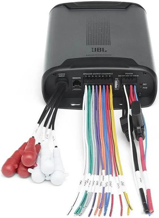 Alt view image 4 of 5 - JBL DSP4086 8-channel 1000 Watts Car Amplifier With Powered DSP audio system