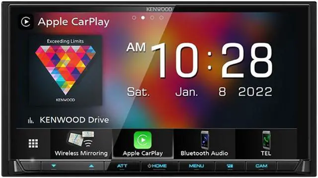 Alt view image 10 of 13 - Kenwood DMX9708S Digital Multimedia Receiver with Bluetooth