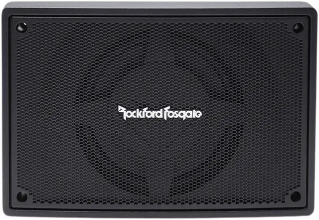Alt view image 14 of 18 - Rockford Fosgate PS-8 8" 150W RMS Underseat Powered Car Stereo Audio Subwoofer