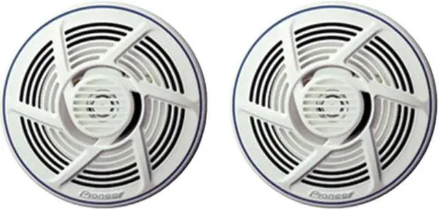 Alt view image 3 of 8 - Pioneer TS-MR1640 6-1/2" 160W Water-resistant IMPP Marine Coaxial Speakers