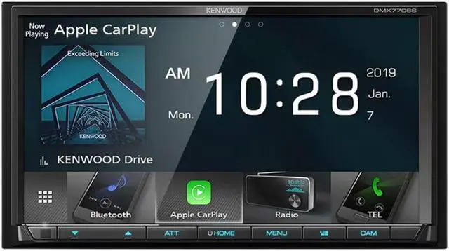 Main image of Kenwood DMX7706S 6.95" Digital Multimedia Receiver CarPlay + Android Auto