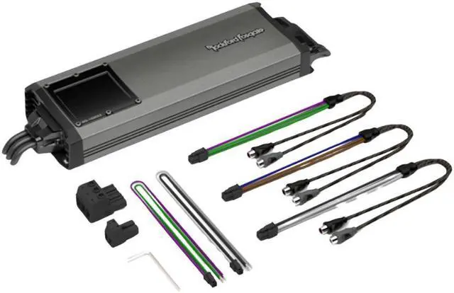 Alt view image 2 of 4 - Rockford Fosgate M5-1500X5 1500 Watt Waterproof Element Ready Amplifier