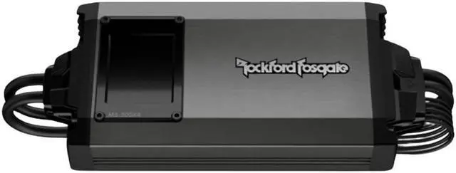 Alt view image 2 of 5 - Rockford Fosgate M5-800X4 800 Watt 4 Channel Waterproof Element Ready Amplifier