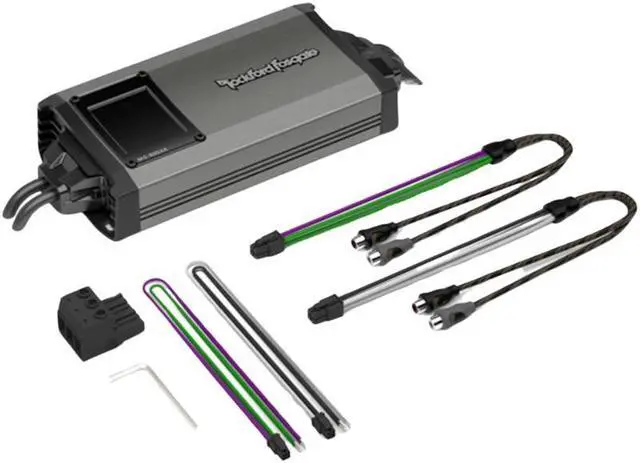 Alt view image 5 of 5 - Rockford Fosgate M5-800X4 800 Watt 4 Channel Waterproof Element Ready Amplifier