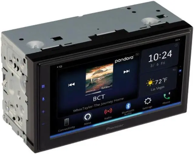 Alt view image 2 of 5 - Pioneer DMH-W4600NEX 6.8" Mechless Digital Media Receiver