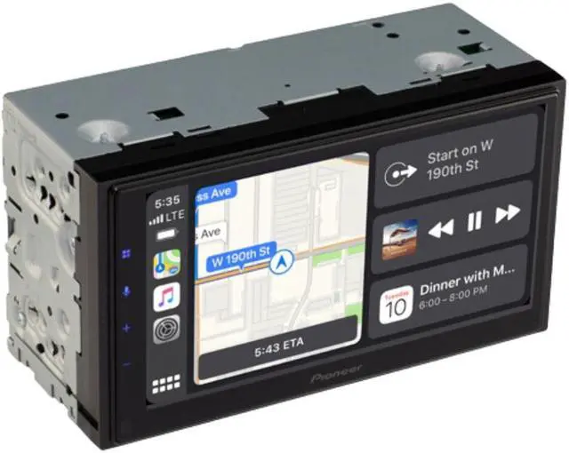 Alt view image 4 of 5 - Pioneer DMH-W4600NEX 6.8" Mechless Digital Media Receiver