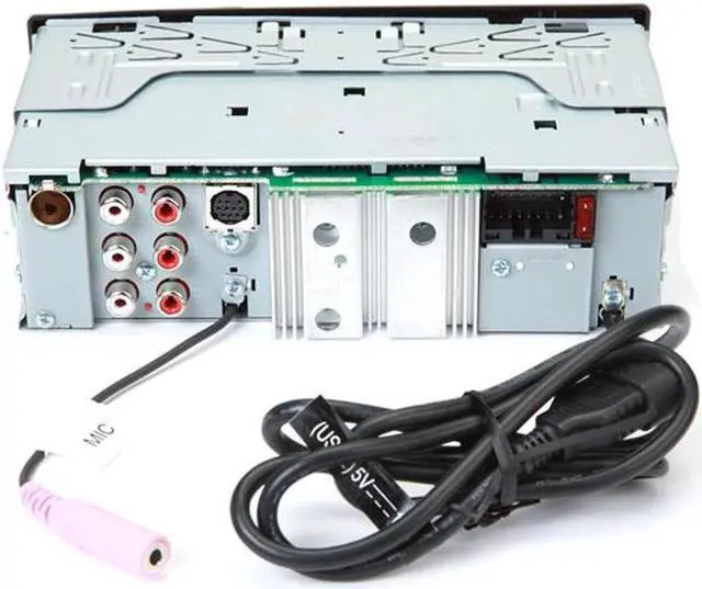 Alt view image 3 of 5 - Kenwood Excelon KMM-X704 Media Receiver with SiriusXM SXV300V2 Vehicle Tuner