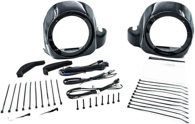 Alt view image 3 of 4 - Kenwood Excelon CA-POD14LC Lower Fairing Speaker Pod for HD Touring Model