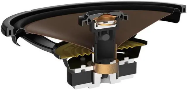 Alt view image 3 of 5 - Pioneer TSA683 A-Series 6 inch x 8 inch 2-Way Car Speakers