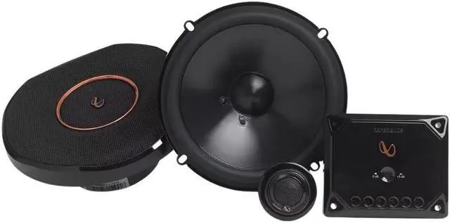 Alt view image 2 of 3 - infinity reference 6530c- 6-1/2? two-way component system w/crossover