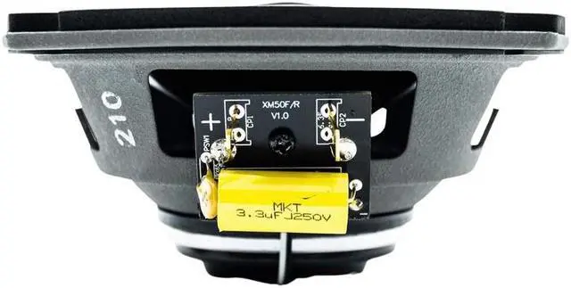 Alt view image 10 of 15 - Kenwood XM50R 5-1/4" Coaxial Speakers Designed for Select 98-2013 HD Motorcycles