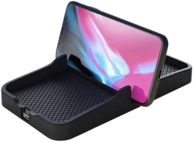 Alt view image 4 of 4 - Pioneer SDA-WC01 Universal Qi Wireless Charging Pad for Vehicles