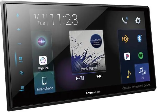 Alt view image 4 of 5 - Pioneer DMH-C5500NEX 8" Multimedia Receiver(Does not Play Discs) & Backup Camera