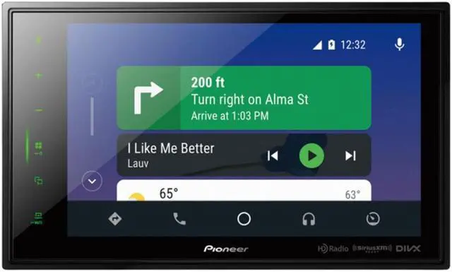 Alt view image 4 of 5 - Pioneer DMH-C5500NEX 8" Digital Multimedia Receiver and License Plate Camera