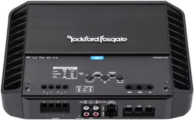Alt view image 7 of 9 - Rockford Fosgate P500X1BD 500W Car Mono BD Audio Amplifier Power Amp Stereo