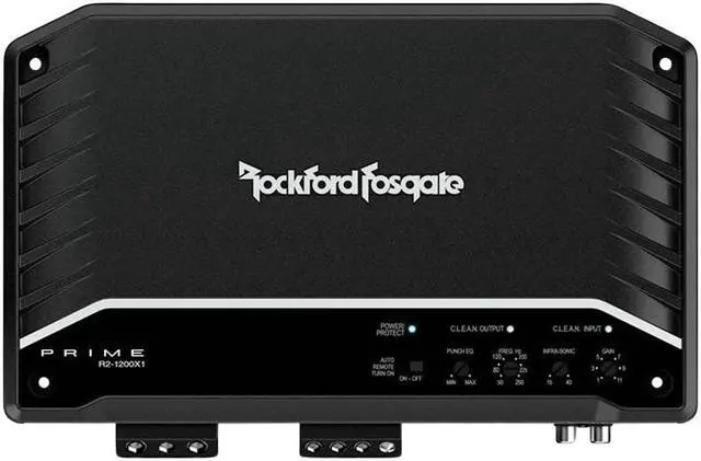 Main image of Rockford Fosgate R2-1200X1 Prime Series 1200 Watt Mono Subwoofer Amplifier
