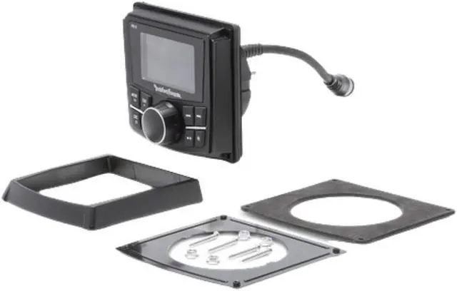 Alt view image 13 of 15 - Rockford Fosgate Punch Marine Full-Function Wired Remote Display