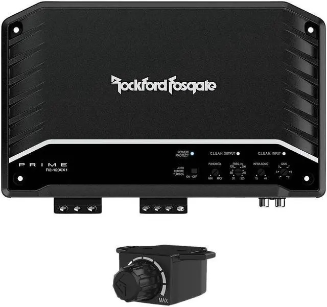 Main image of Rockford Fosgate R2-1200X1 Prime Series mono subwoofer amplifier - 1,200W RMS