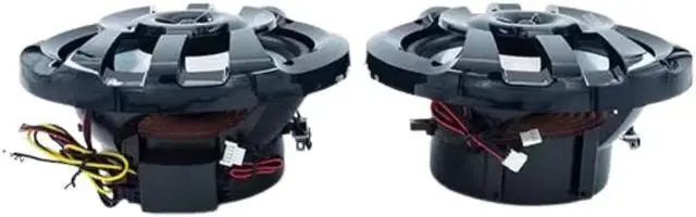 Alt view image 16 of 17 - KENWOOD KFC-1673MRBL 6.75" 2-Way Marine Speaker(Black) with RGB Lighting, Remote Control Included, 260 Max Power