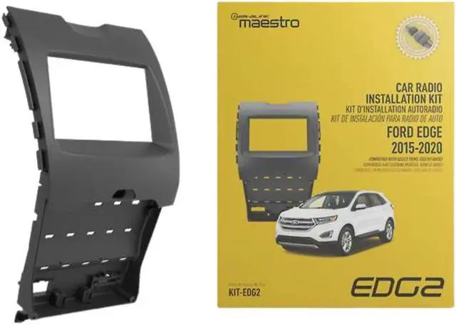 Alt view image 4 of 5 - Maestro KIT-EDG2 Radio Replacement Dash Kit For Select 2015-2020 Ford Edge