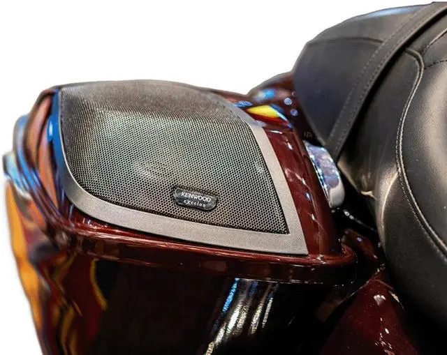 Alt view image 4 of 5 - Kenwood Excelon CA-CUT14 6x9 Cut-in Lid Kit for Select 2014-up Harley Davidson