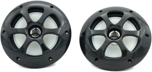 Alt view image 10 of 11 - Kenwood KFC-1613MRB 6.5" Marine/Motorsports 2-Way Speakers - Black