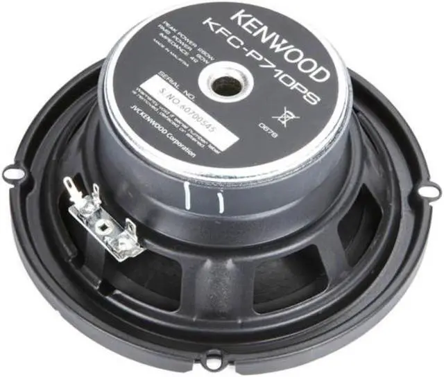 Alt view image 5 of 6 - Kenwood KFCP710 6.5 inch Component Speaker System