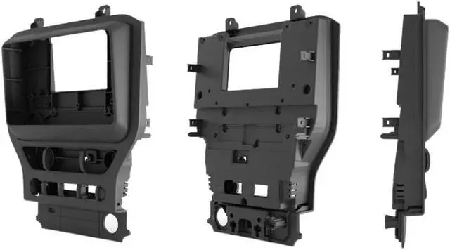 Alt view image 2 of 5 - iDatalink KIT-MUS2 4" Radio Replacement Dash Kit For The 2015-2021 Ford Mustang