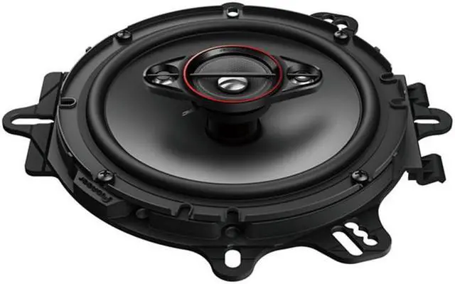 Alt view image 2 of 2 - Open Box Pioneer TS-600M 6-1/2" - 4-way 320 W Max Power, 11mm Tweeter and 11mm Super Tweeter and 1-5/8" Cone Midrange - Coaxial Speakers (pair)
