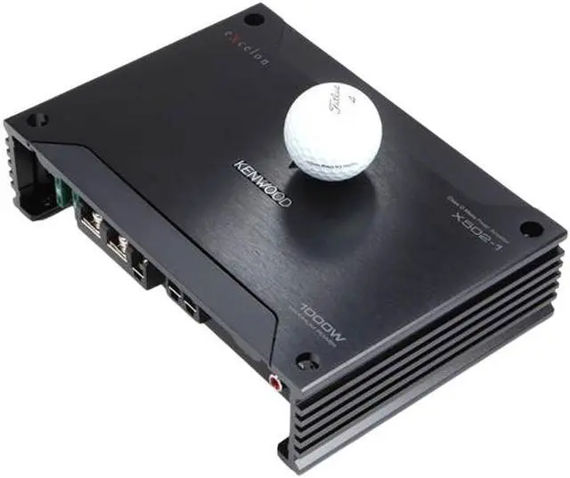 Alt view image 4 of 5 - Kenwood Excelon X502-1 X Series Class D 1000 Watt Mono Power Amplifier